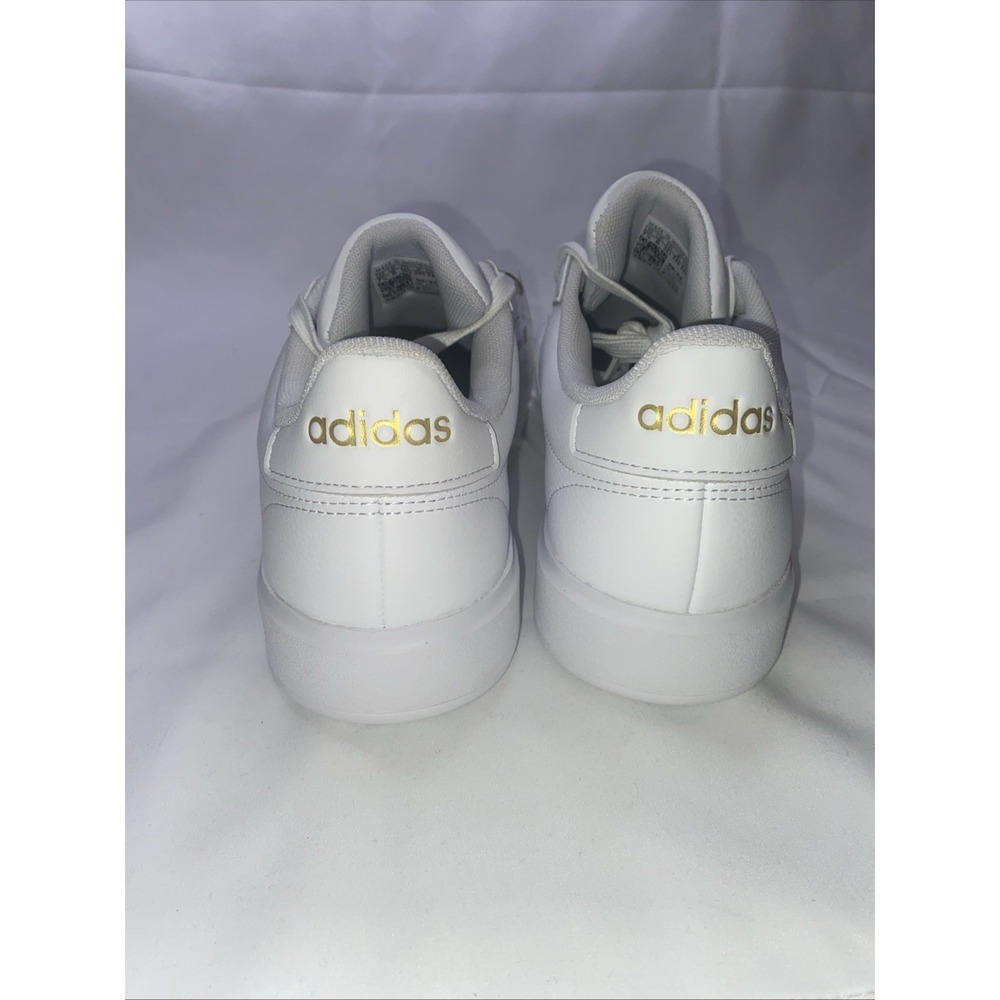 Adidas Grand Court 2.0 Women's Sneakers All White Size 7.5 GW9213. New #369 - Picture 4 of 9